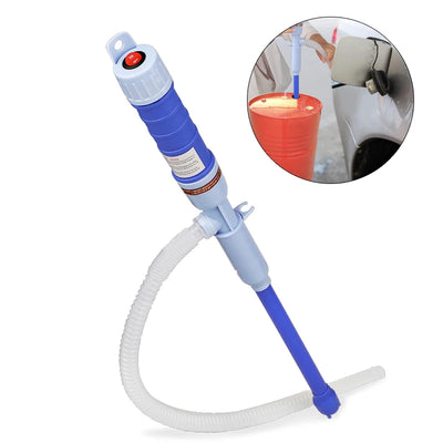 Liquid Oil Transfer Pump Water Pump Powered Electric Outdoor Car Vehicle Fuel Gas Transfer Suction Pumps Liquid Transfer Oil - Smarsty