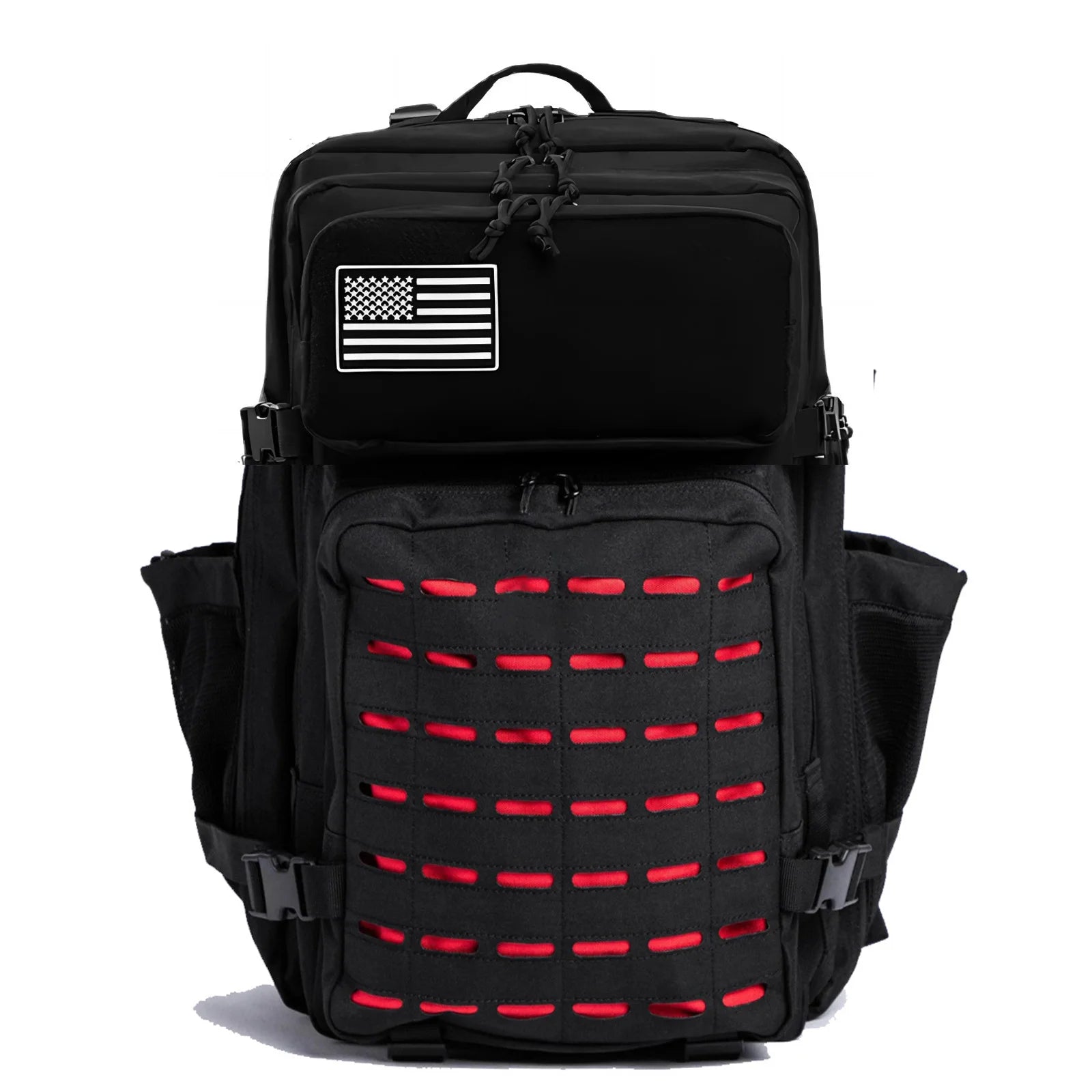 25L/50L Tactical Backpack Bag Hunting MOLLE Backpack GYM For Men EDC Outdoor Hiking Rucksack Witch 2 Bottle Holders - Smarsty