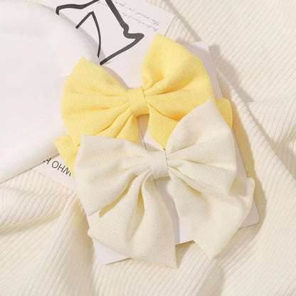 Cheer Bow Hair Clips Set for Girls Stylish Accessories - Smarsty
