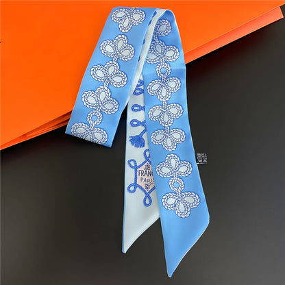 Silk Summer Scarf for Women Lightweight Neckwear - Smarsty