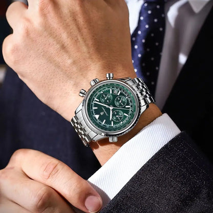 Luxury Men's Waterproof Chronograph Quartz Watch - Smarsty