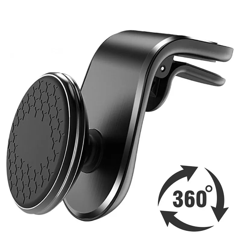 Magnetic Car Phone Holder Air Vent Clip Mount Rotatable - Smarsty