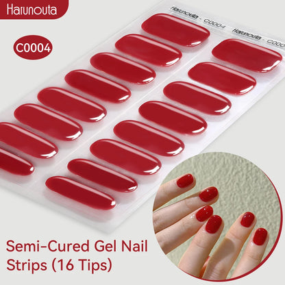 Gradient Auroras Gel Nail Strips for Easy DIY Manicure - Smarsty