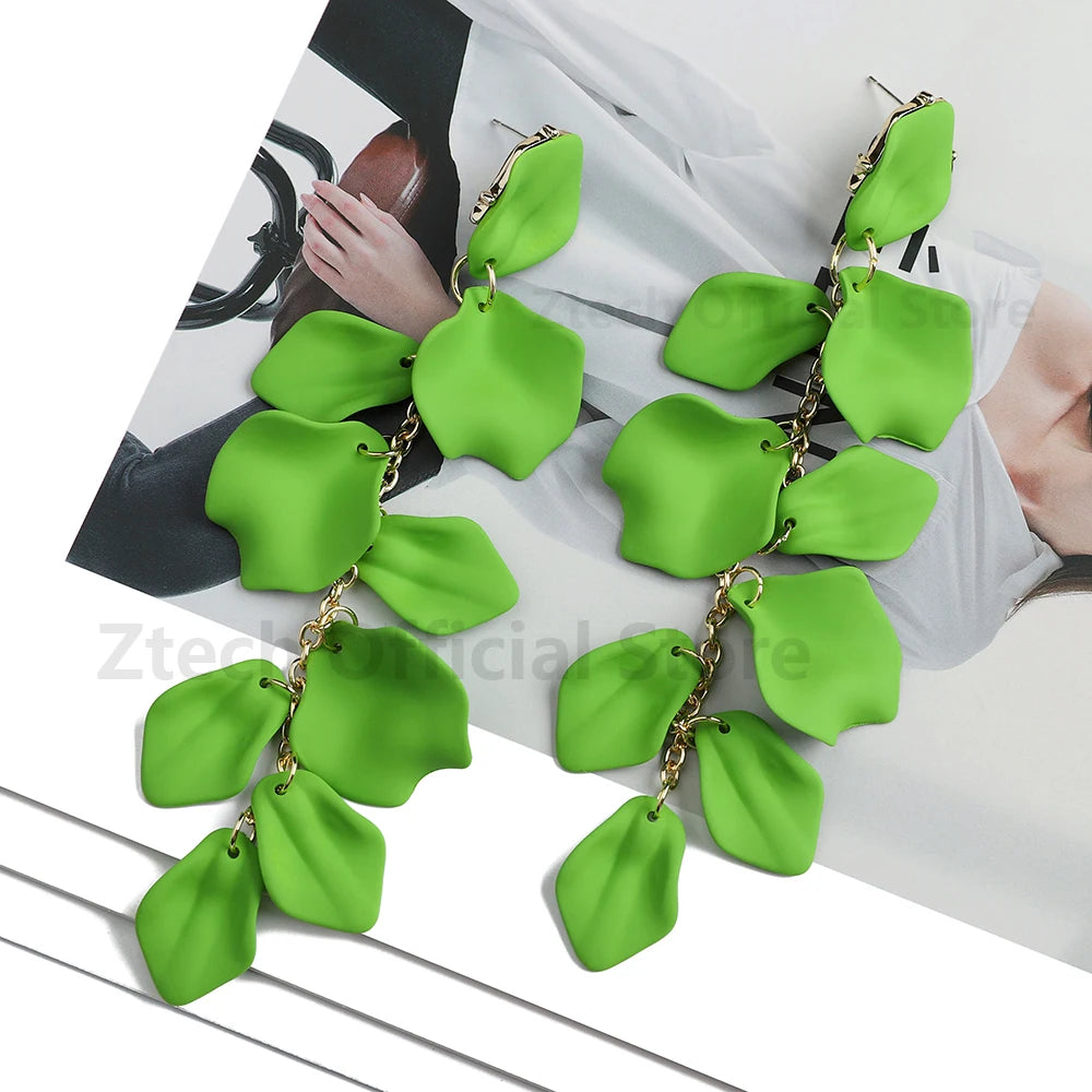 Romantic Multicolor Tassel Dangle Earrings for Women’s Fashion - Smarsty