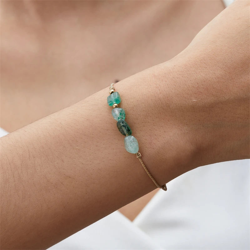 12 Constellation Natural Stone Beads Bracelets for Zodiac Signs - Smarsty