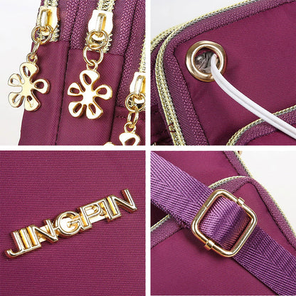 Womens Crossbody Phone Bag Mini Bag With Zipper Everyday Use - Smarsty