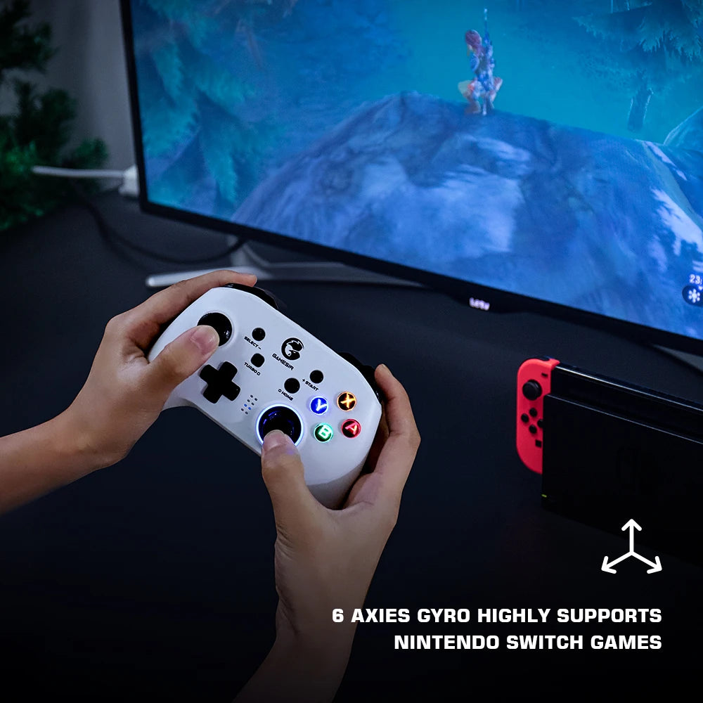 GameSir T4 Pro Bluetooth Gaming Controller for Nintendo Switch - Smarsty