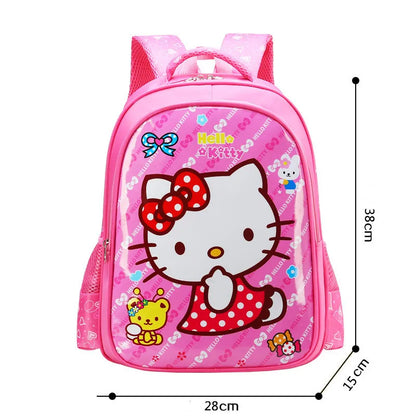 Durable Cartoon Nylon School Backpack Unisex For Kids - Smarsty