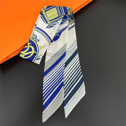 Women Long Scarf and Hair Tie Multifunctional Bandana - Smarsty
