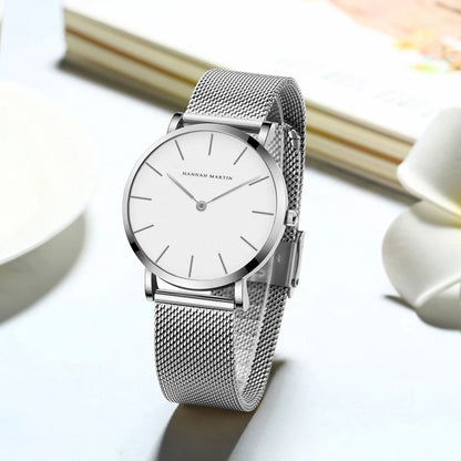 Rose Gold Women's Bracelet Watch with Japan Quartz Movement - Smarsty