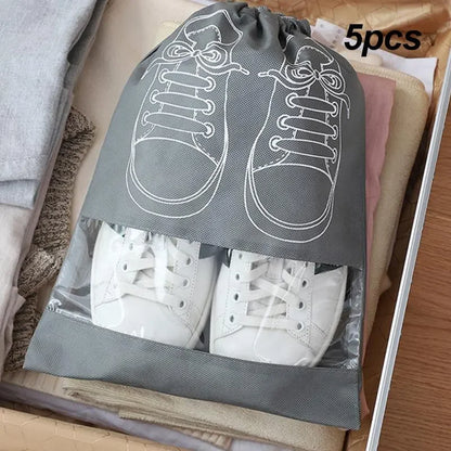 Nonwoven Shoe Storage Bag Travel Organizer Waterproof - Smarsty