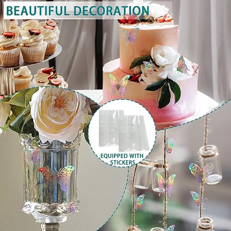 3D Butterfly Wall Stickers for Home Decor - Smarsty