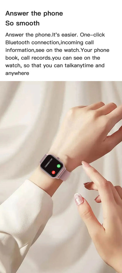 LEMFO LT10 Smart Watch Bluetooth Fitness Tracker 2024 - Smarsty