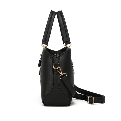 Elegant Bowknot Shoulder Bag With Multiple Compartments - Smarsty
