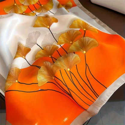 Luxury Silk Square Scarf for Women Spring Summer - Smarsty