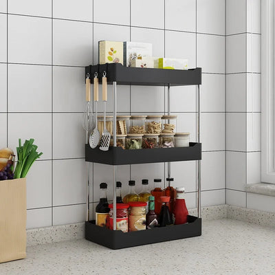1Pc Kitchen Spice Storage Rack Multi-Functional Countertop Seasoning Storage Rack Household Multi-Layer Corner Shovel Kitchen Ut by Smarsty
