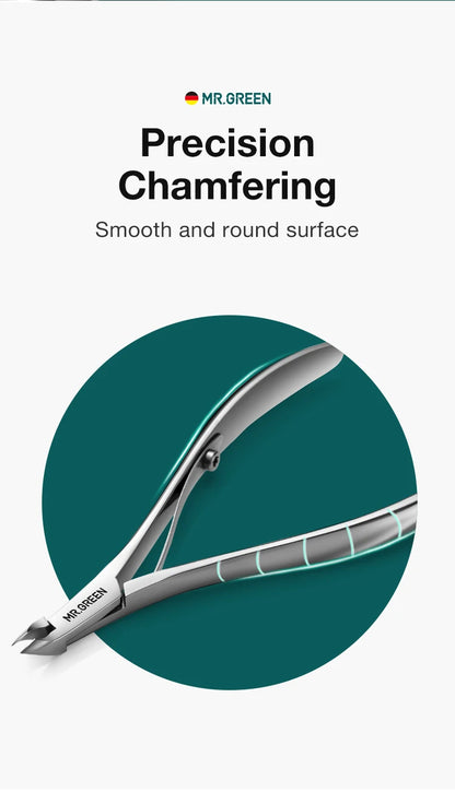 Stainless Steel Cuticle Nipper and Pusher Tool - Smarsty