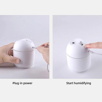 USB Mini Aroma Essential Oil Humidifier with LED Lamp - Smarsty