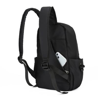 Sport Mini Men's Backpack Fashion Small Black Travel Rucksack Shoulder School Bag Canvas Designer Sports Backpacks Mochila Bags - Smarsty