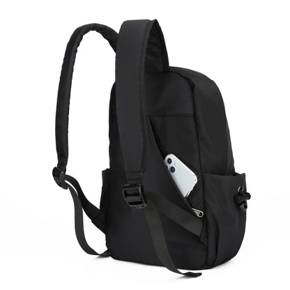 Sport Mini Men's Backpack Fashion Small Black Travel Rucksack Shoulder School Bag Canvas Designer Sports Backpacks Mochila Bags