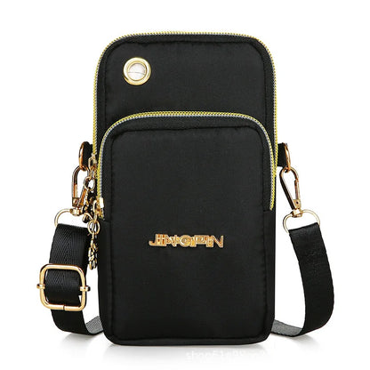 Womens Crossbody Phone Bag Mini Bag With Zipper Everyday Use - Smarsty