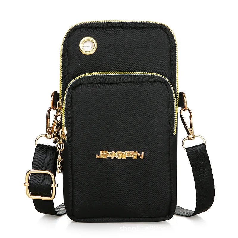 Womens Crossbody Phone Bag Mini Bag With Zipper Everyday Use - Smarsty