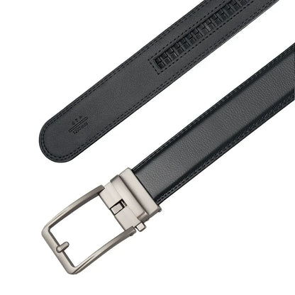 Luxury Genuine Leather Click Belt for Men Automatic Buckle - Smarsty