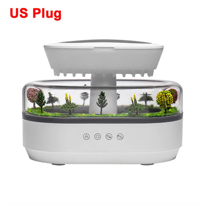 Colorful Ultrasonic Aroma Humidifier With Essential Oil Diffuser - Smarsty