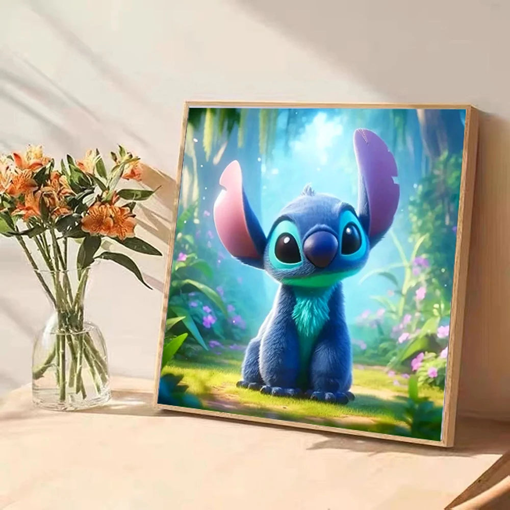 Disney Stitch Full Drill Diamond Painting Art for Children's Decor - Smarsty