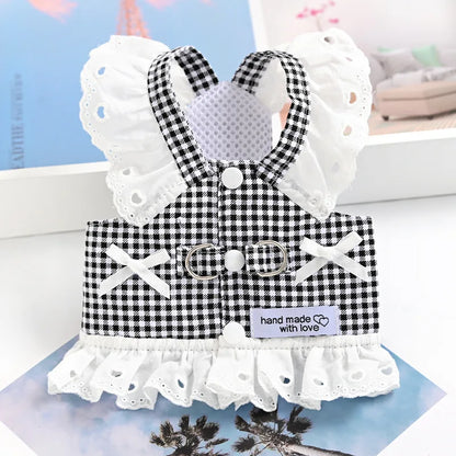 Lace Summer Harness Vest for Small Dogs - Smarsty