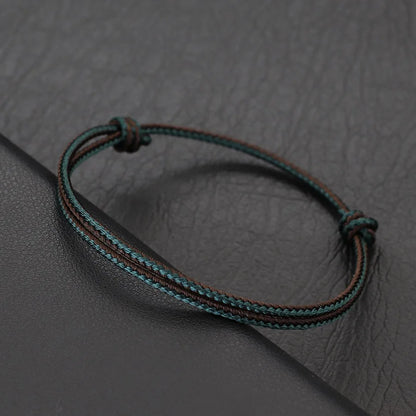 Grade A Weaven String Bracelet For Men Casual Outdoor Use - Smarsty