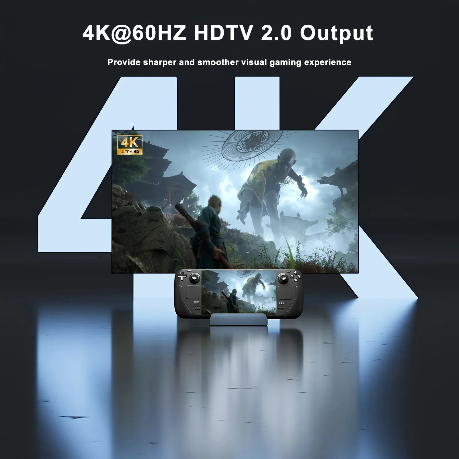 Steam Deck Dock 6 In 1 PremiumAllInOne UltraHD4K HDMI