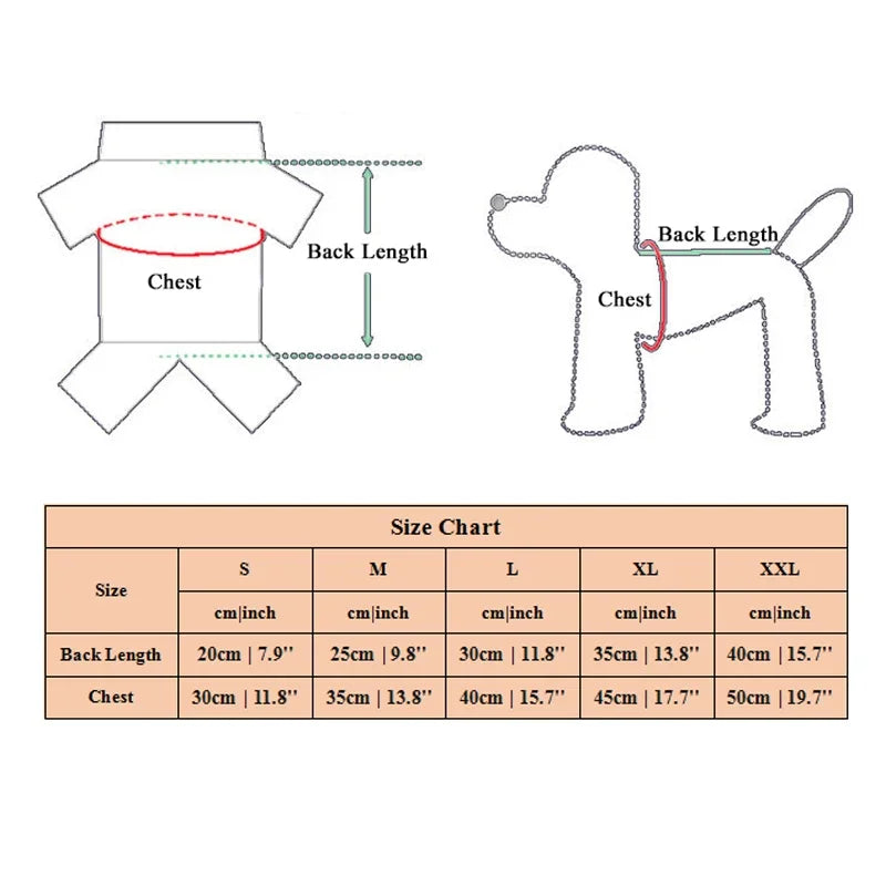 Comfortable Cotton Dog Jumpsuit for Spring Summer - Smarsty