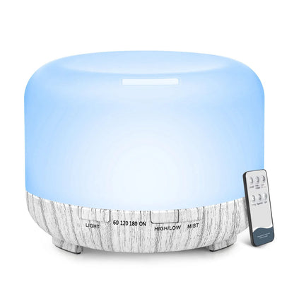 500ML Aroma Diffuser with Remote Control for Home - Smarsty