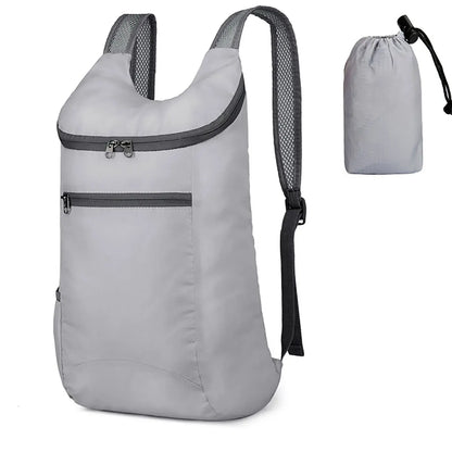 1pc Weekend Travel Bag, Foldable Waterproof Tear-resistant Lightweight Backpack, Large Capacity Travel Business Backpack, Sports - Smarsty