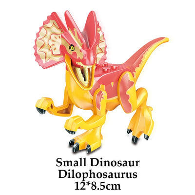 Jurassic Dinosaur World Brutal Raptor T-Rex Triceratops Indominus Rex Model Building Blocks Dino Velociraptor Figure Bricks Toys - Smarsty