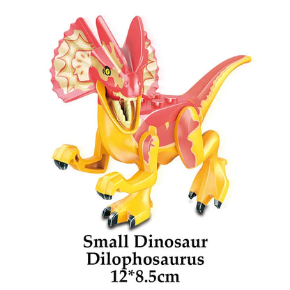 Jurassic Dinosaur World Brutal Raptor T-Rex Triceratops Indominus Rex Model Building Blocks Dino Velociraptor Figure Bricks Toys