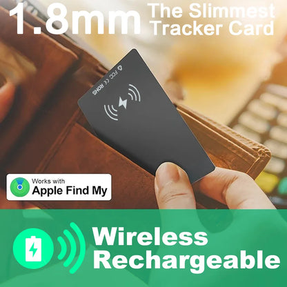 Ultra-Thin Bluetooth Wallet Tracker with Location Tracking - Smarsty