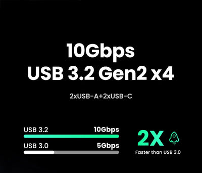 USB C Hub 4K HDMI DockingStation With 100W PowerDelivery - Smarsty