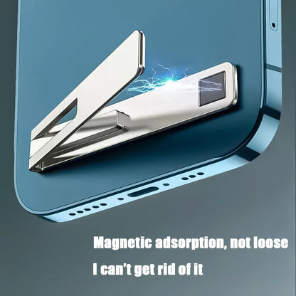 Ultra Thin Magnetic Phone Holder Foldable Desk Stand - Smarsty