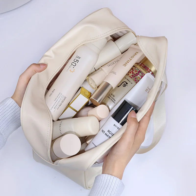 Transparent Travel Cosmetic Bag Large Capacity Waterproof - Smarsty