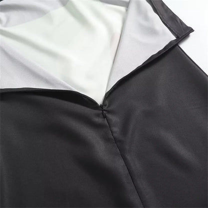 Sexy Strapless Backless Printed Long Dress Women Fashion Sleeveless Off Shoulder Vestidos 2024 Summer Lady Party Evening Robes - Smarsty