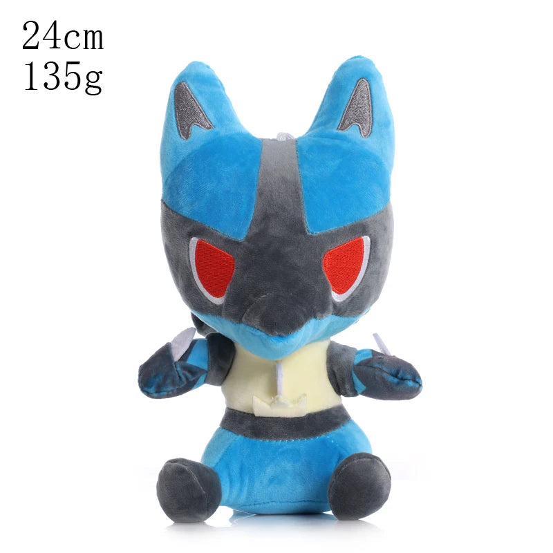 Cute Pikachu Plush Toy Pokemon Charmander Squirtle Bulbasaur Stuffed Doll Eevee Scorbunny Gengar Snorlax Christmas Gifts