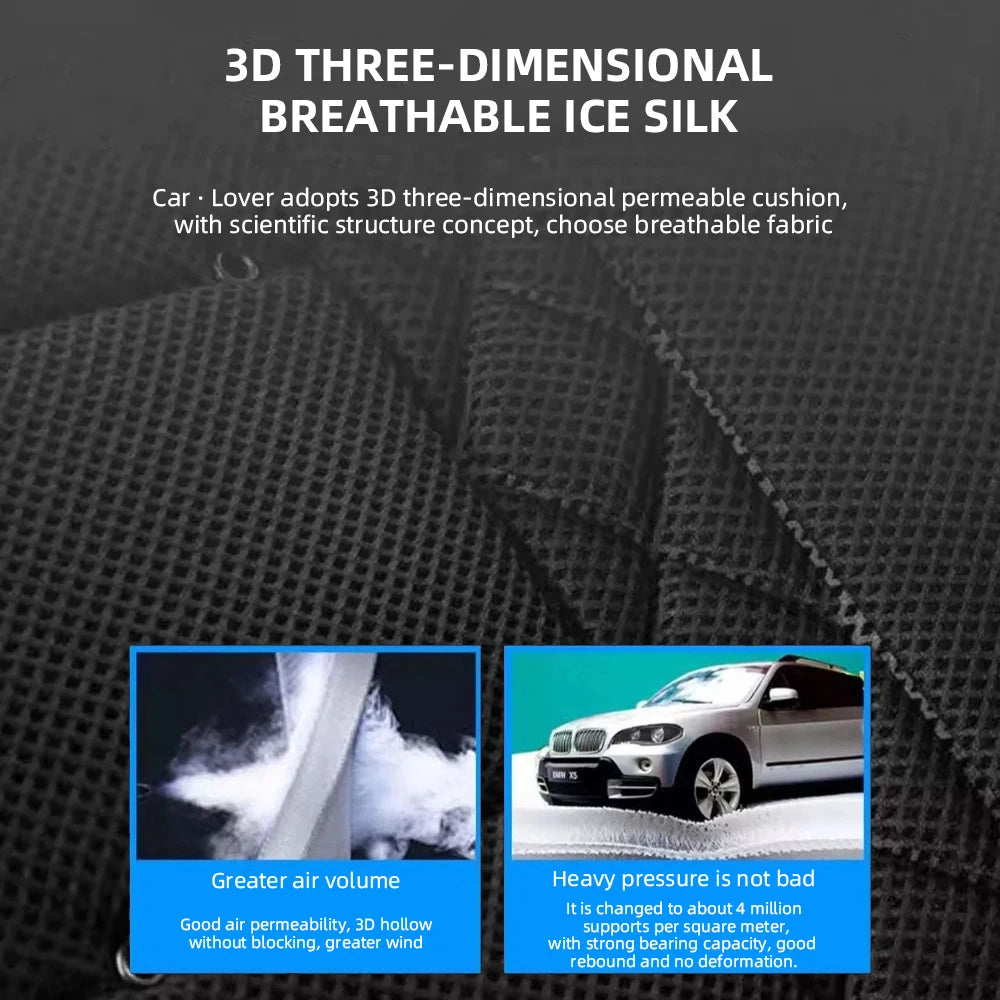 Car Seat Cooling Cushion With USB Powered Fan Three Speed - Smarsty