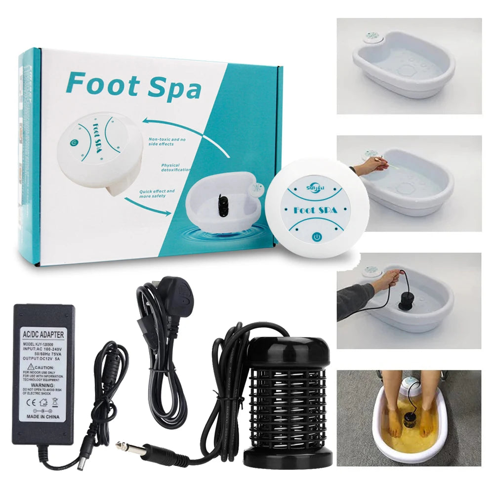 Detox Ionic Foot Spa Bath for Relaxation and Health - Smarsty