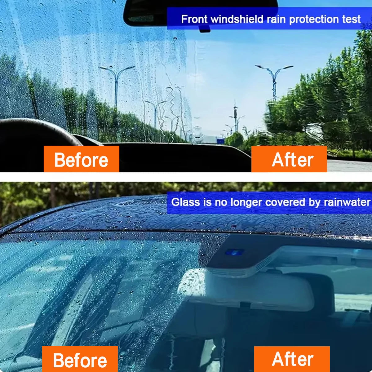 Car Windshield Glass Cleaner Oil Film Remover Sponge Brush - Smarsty