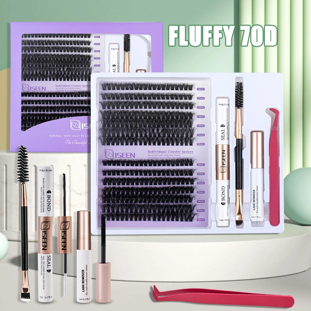 DIY Lash Extension Kit with Bond and Seal Tools - Smarsty