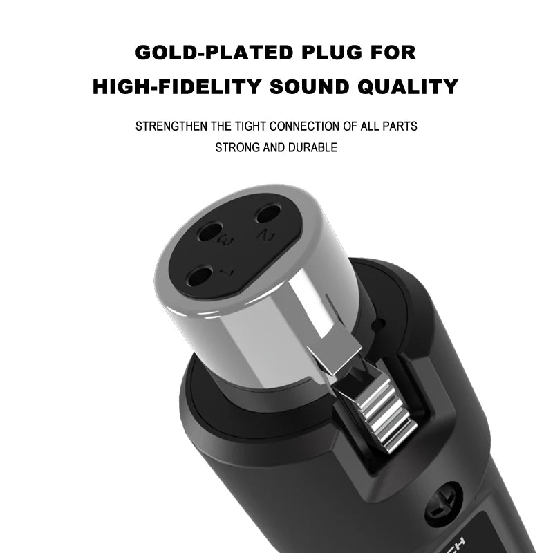 BOMGE Wireless Microphone Adapter System for Dynamic Sound - Smarsty
