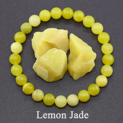8MM Natural Epidote Zoisite Bead Bracelet for Healing - Smarsty