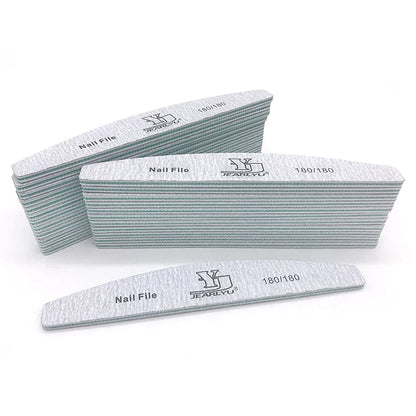 Professional Nail File Set with 5 Colors and Multiple Grits - Smarsty